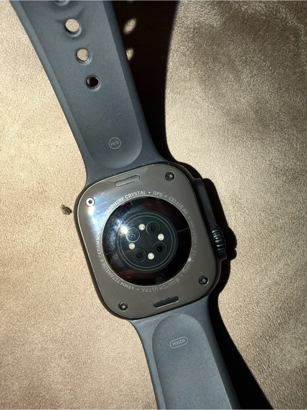 Apple Watch Series (Black) — Smart Fitness Watch with OLED Display